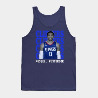 Los Angeles Clippers Russell Westbrook 0 Tank Top